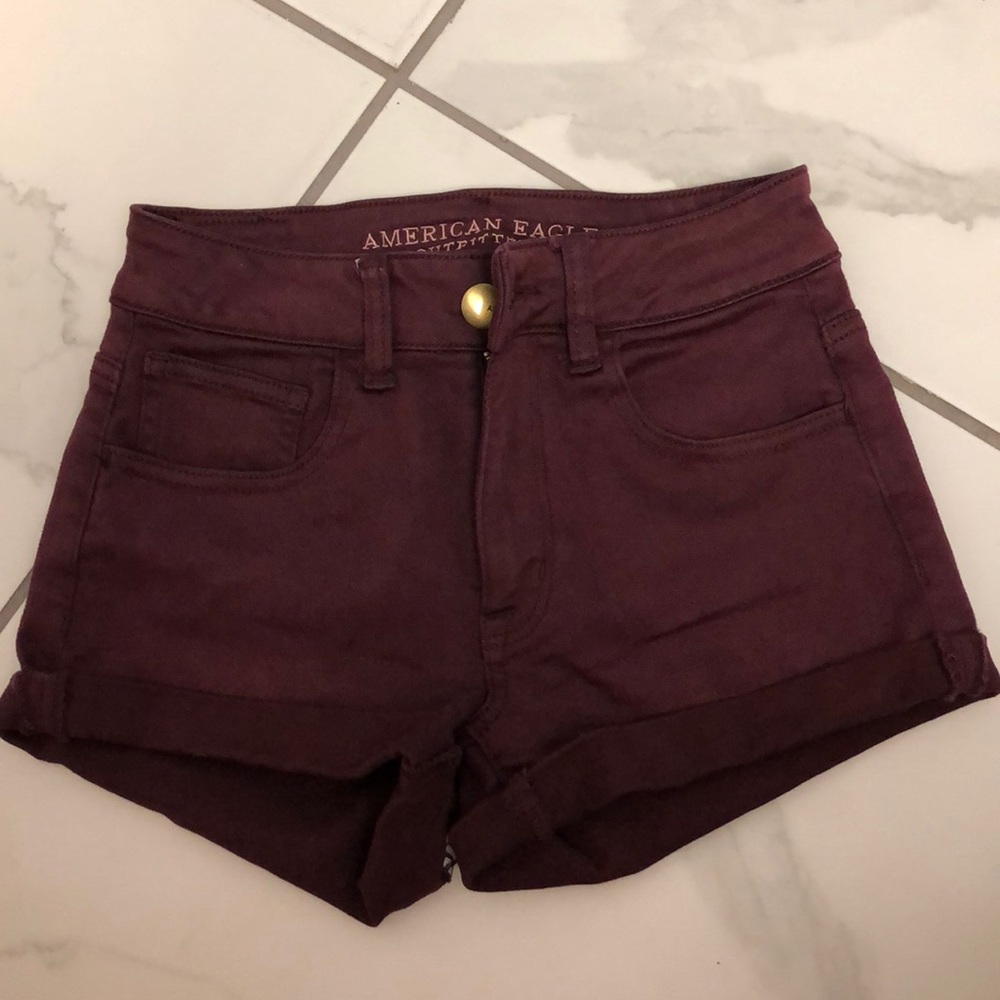 American Eagle high rise shorts